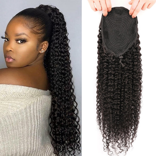 Cabelo Humano Rabo de Cavalo Ext.-100g a 150g