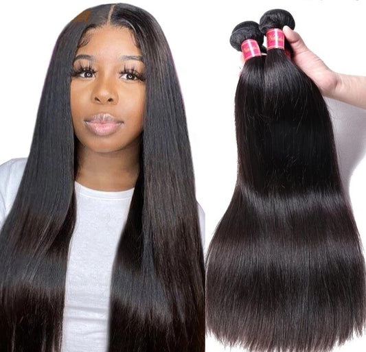Tissagem 100% Cabelo humano liso