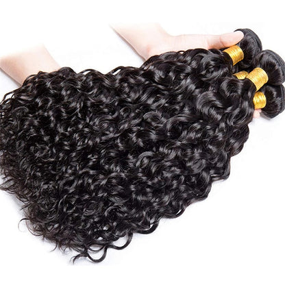 Tissagem 100% Cabelo humano Onda de Água